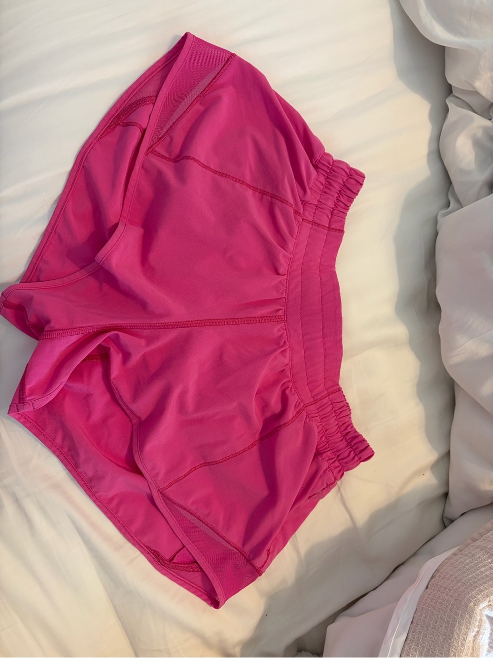 lululemon athletica sonic pink hotty hot Shorts - Picture 2 of 4